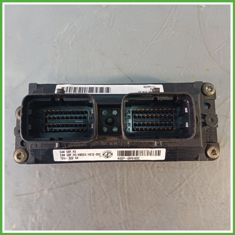 Centralina Motore Iniezione ECU MAGNETI MARELLI IAW59F.M3 FIAT PUNTO 1N/1P 1.2 44kw 71736339 1999 2005