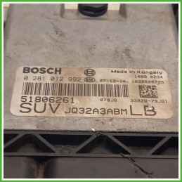 Centralina Motore Iniezione ECU BOSCH 0281012992 SUZUKI SX4 1.9 88kw 3392079JP1000 2006 2011