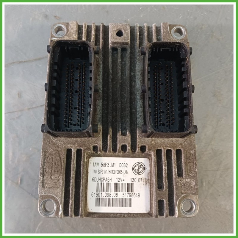 Centralina Motore Iniezione ECU MAGNETI MARELLI IAW5SF3.M1 FIAT GRANDE PUNTO 2Y 1.2 48kw 51819351 2005 2008