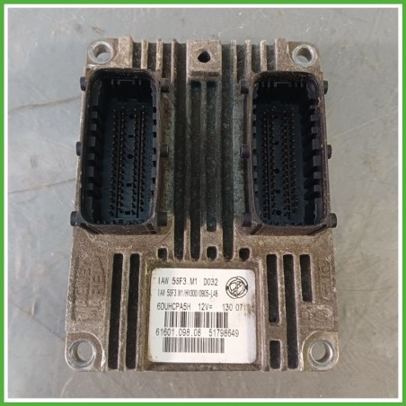 Centralina Motore Iniezione ECU MAGNETI MARELLI IAW5SF3.M1 FIAT GRANDE PUNTO 2Y 1.2 48kw 51819351 2005 2008