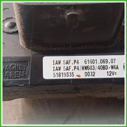 Centralina Motore Iniezione ECU MAGNETI MARELLI IAW5AF.P4 FIAT PUNTO CLASSIC 2U 1.2 44kw 51827446 2007 2011