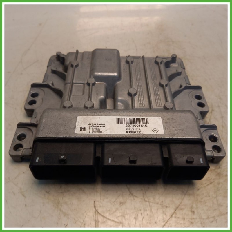 Centralina Motore Iniezione ECU CONTINENTAL A2C12510104 RENAULT KADJAR 1.5 dCi 81kw 237100151S 2015 2018