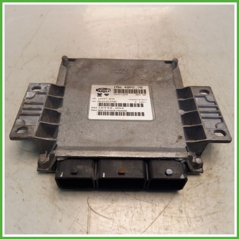 Centralina Motore Iniezione ECU MAGNETI MARELLI IAW48P2.70 PEUGEOT 206 1.1 44kw 1929RC 1998 2009