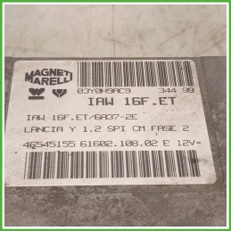 Centralina Motore Iniezione ECU MAGNETI MARELLI IAW16F.ET LANCIA Y 1.2 44kw 46545155 1996 2000