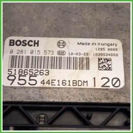 Centralina Motore Iniezione ECU BOSCH 0281015573 ALFA ROMEO MiTo X6 1.6 16V JTDm 88kw 51900706 2008 2011