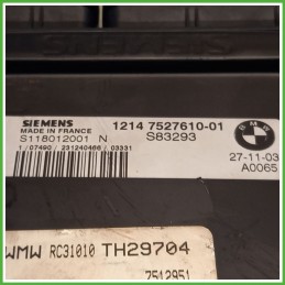 Centralina Motore Iniezione ECU SIEMENS S118012001N MINI MINI R50/R53 1.6 16V 85kw 12147563194 2001 2006
