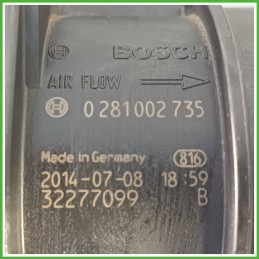 Debimetro Misuratore Massa Aria BOSCH 0281002735 VOLKSWAGEN PASSAT 3C 2.0 TDI 0281002735 2005 2010