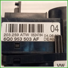 Comandi Devioguida VOLKSWAGEN POLO 9N 1.4 TDI 6Q0953513D9B9