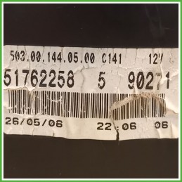 Quadro strumenti contachilometri tachimetro VEGLIA BORLETTI 503.00.14405.00 FIAT DOBLO 3C 1.9 JTD 51762258