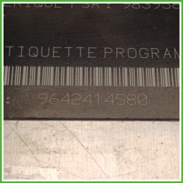 Centralina Motore Iniezione ECU LUCAS R0408825B PEUGEOT RANCH 1.9 50kw 9839587680 1996 2002