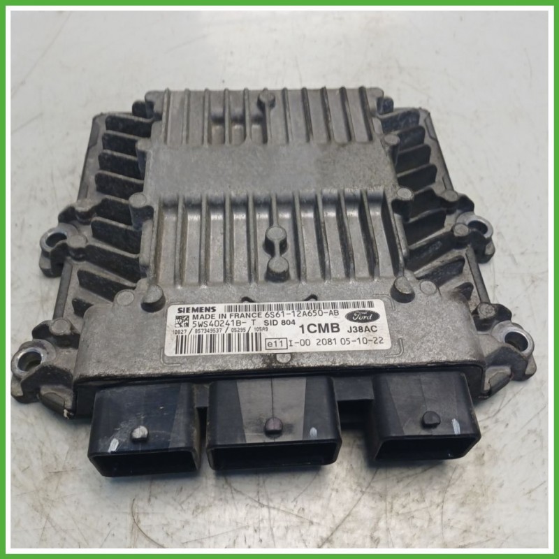 Centralina Motore Iniezione ECU SIEMENS 5WS40241B-T FORD FIESTA CBK 1.4 50kw 1303232 2005 2008