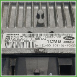 Centralina Motore Iniezione ECU SIEMENS 5WS40241B-T FORD FIESTA CBK 1.4 50kw 1303232 2005 2008