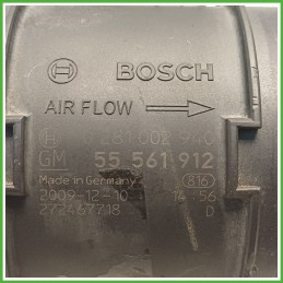 Debimetro Misuratore Massa Aria BOSCH 0281002940 OPEL ASTRA P10 1.7 55561912 2009 2015