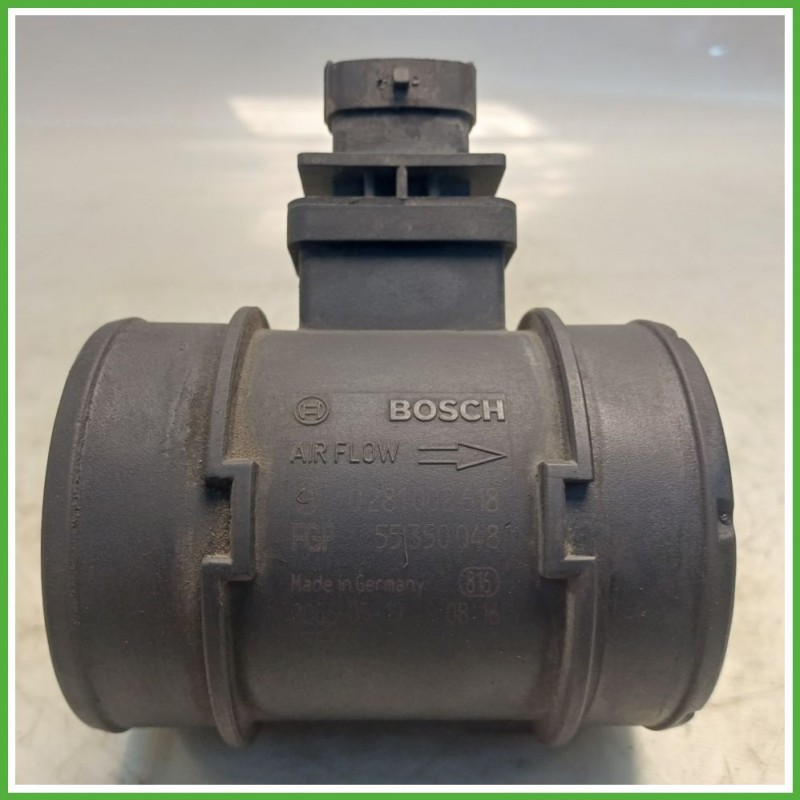 Debimetro Misuratore Massa Aria BOSCH 0281002618 FIAT DOBLO 3C 1.9 JTD 51782033 2005 2011