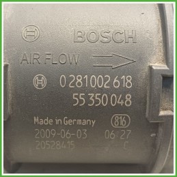 Debimetro Misuratore Massa Aria BOSCH 0281002618 OPEL CORSA S07 1.3 16V 55350048 2006 2011
