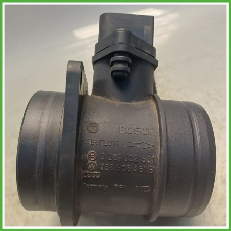 Debimetro Misuratore Massa Aria BOSCH 0281002531 VOLKSWAGEN POLO 9N 1.4 TDI 038906461B 2001 2005