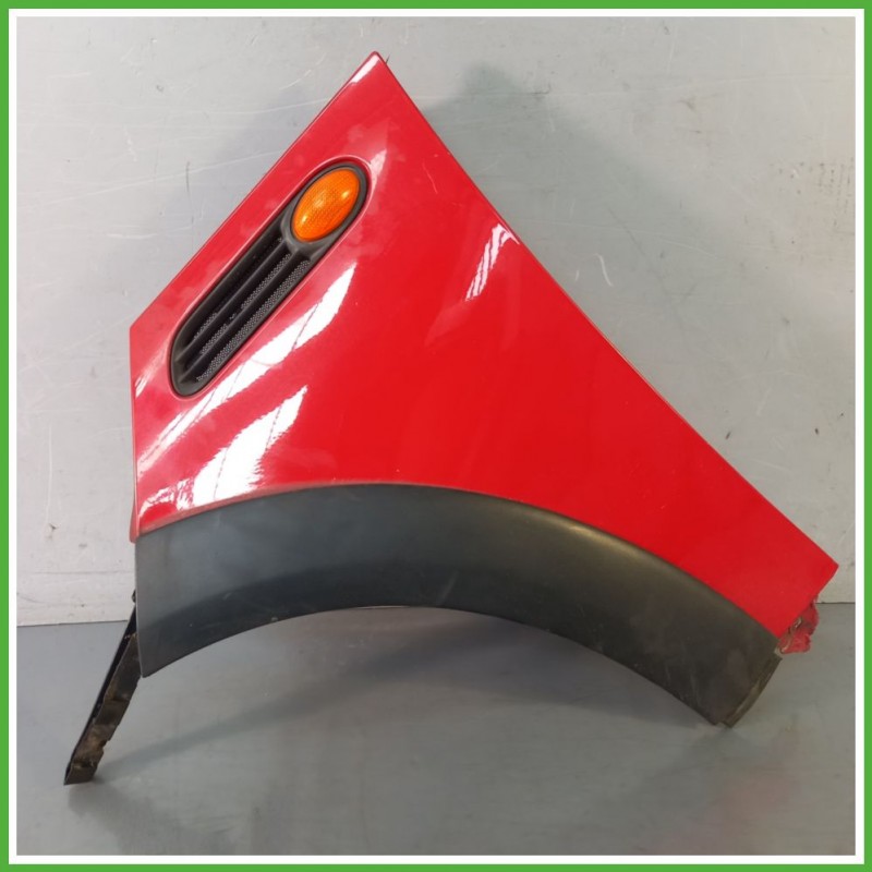 Parafango Anteriore Sinistra SX MINI MINI R50/R53 Berlina 2001 2006 ROSSO/BIANCO CHILI RED 851 Originale Usato