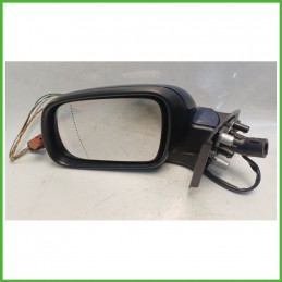 Specchio Specchietto Retrovisore Sinistro SX BLU PEUGEOT 307 2001 2006 FICOSA FICOMIRRORS Originale Usato