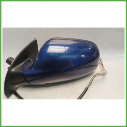 Specchio Specchietto Retrovisore Sinistro SX BLU PEUGEOT 307 2001 2006 FICOSA FICOMIRRORS Originale Usato