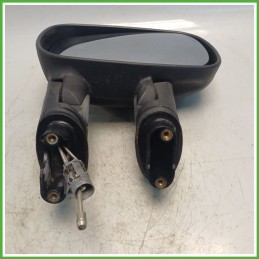 Specchio Specchietto Retrovisore Sinistro SX GOFFRATO FIAT DOBLO 3C 2005 2011 MAGNETI MARELLI Originale Usato
