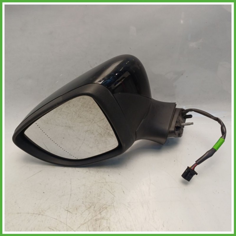 Specchio Specchietto Retrovisore Sinistro SX NERO RENAULT CLIO 4a Serie 2012 2016 SMR Originale Usato