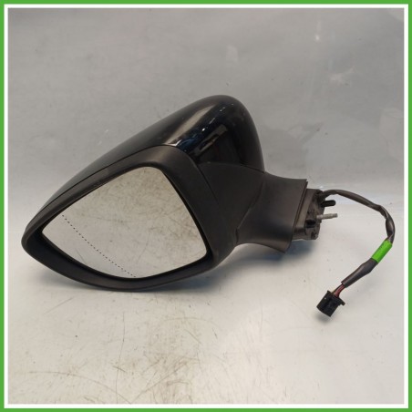 Specchio Specchietto Retrovisore Sinistro SX NERO RENAULT CLIO 4a Serie 2012 2016 SMR Originale Usato