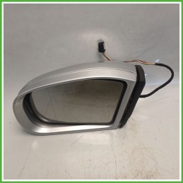 Specchio Specchietto Retrovisore Sinistro SX ARGENTO BRILLANTE MET 744 MERCEDES-BENZ Classe C W/S203 2000 2007 MAGNA Usato
