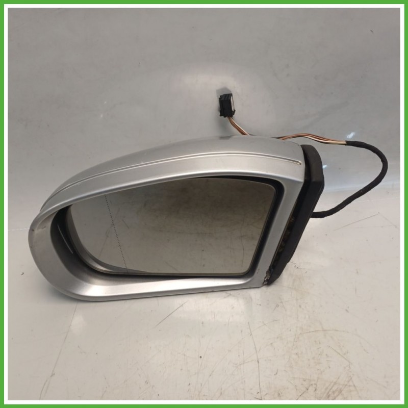 Specchio Specchietto Retrovisore Sinistro SX ARGENTO BRILLANTE MET 744 MERCEDES-BENZ Classe C W/S203 2000 2007 MAGNA Usato