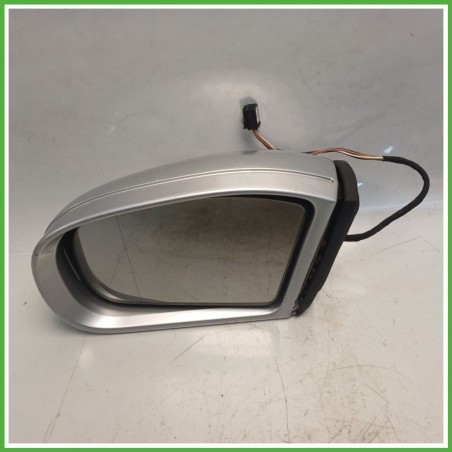 Specchio Specchietto Retrovisore Sinistro SX ARGENTO BRILLANTE MET 744 MERCEDES-BENZ Classe C W/S203 2000 2007 MAGNA Usato