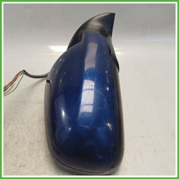 Specchio Specchietto Retrovisore Destro DX BLU PEUGEOT 307 2001 2006 FICOSA FICOMIRRORS Originale Usato