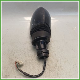 Specchio Specchietto Retrovisore Sinistro SX NERO FIAT PUNTO 2U 2003 2007 Originale Usato