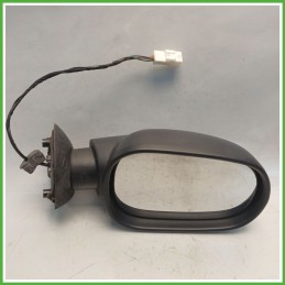 Specchio Specchietto Retrovisore Sinistro SX GOFFRATO DACIA LOGAN 2008 2011 Originale Usato