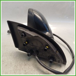 Specchio Specchietto Retrovisore Sinistro SX EXL NERO OSSIDIANA PEUGEOT 307 2005 2008 Originale Usato
