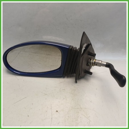 Specchio Specchietto Retrovisore Sinistro SX BLU FIAT SEICENTO 1E 1998 2005 MAGNETI MARELLI Originale Usato
