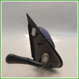 Specchio Specchietto Retrovisore Sinistro SX BLU FIAT SEICENTO 1E 1998 2005 MAGNETI MARELLI Originale Usato