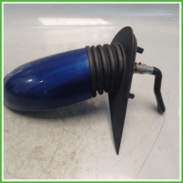 Specchio Specchietto Retrovisore Sinistro SX BLU FIAT SEICENTO 1E 1998 2005 MAGNETI MARELLI Originale Usato