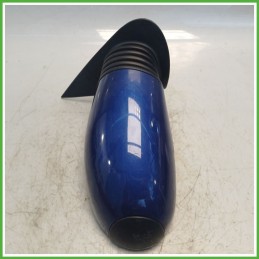 Specchio Specchietto Retrovisore Destro DX BLU FIAT SEICENTO 1E 1998 2005 MAGNETI MARELLI Originale Usato