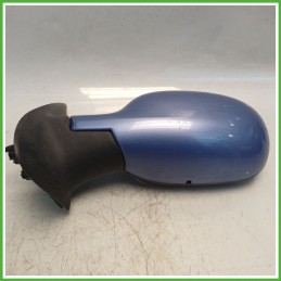 Specchio Specchietto Retrovisore Sinistro SX AZZURRO NISSAN MICRA K12E 2002 2009 SCHEFENACKER Originale Usato