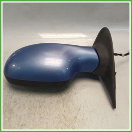Specchio Specchietto Retrovisore Sinistro SX AZZURRO NISSAN MICRA K12E 2002 2009 SCHEFENACKER Originale Usato