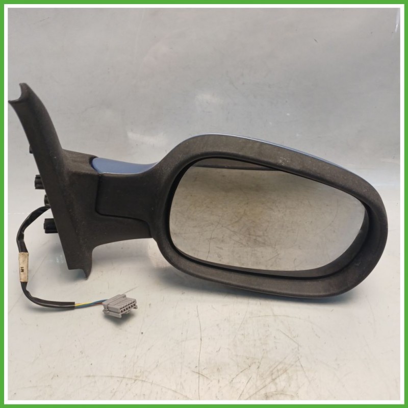 Specchio Specchietto Retrovisore Destro DX AZZURRO NISSAN MICRA K12E 2002 2009 SCHEFENACKER Originale Usato