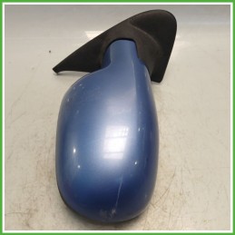 Specchio Specchietto Retrovisore Destro DX AZZURRO NISSAN MICRA K12E 2002 2009 SCHEFENACKER Originale Usato