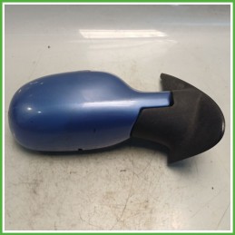 Specchio Specchietto Retrovisore Destro DX AZZURRO NISSAN MICRA K12E 2002 2009 SCHEFENACKER Originale Usato