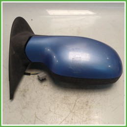 Specchio Specchietto Retrovisore Destro DX AZZURRO NISSAN MICRA K12E 2002 2009 SCHEFENACKER Originale Usato