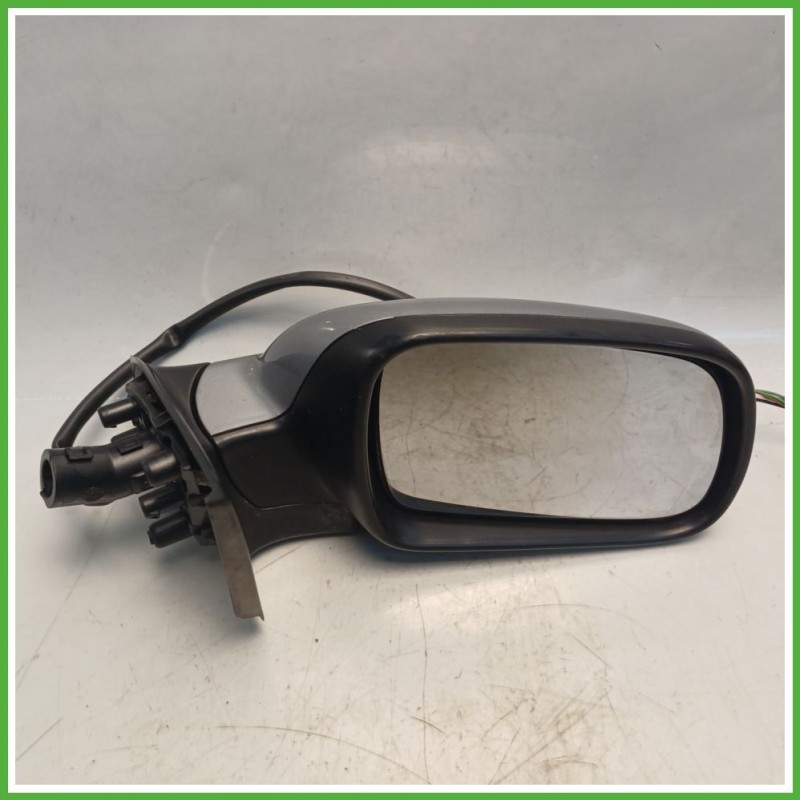 Specchio Specchietto Retrovisore Destro DX GRIGIO PEUGEOT 307 2001 2006 Originale Usato