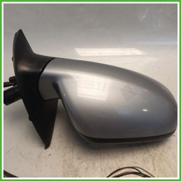 Specchio Specchietto Retrovisore Destro DX GRIGIO PEUGEOT 307 2001 2006 Originale Usato