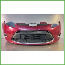 Paraurti Anteriore FORD FIESTA CB1 Berlina ROSSO SCURO HOT MAGENTA 2008 2013 1553524 Originale Usato
