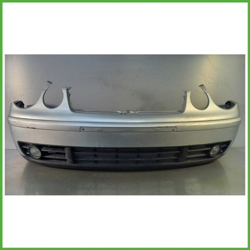 Paraurti Anteriore VOLKSWAGEN POLO 9N Berlina GRIGIO CHIARO 8E A7W 2001 2005 6Q0807101QGRU Originale Usato