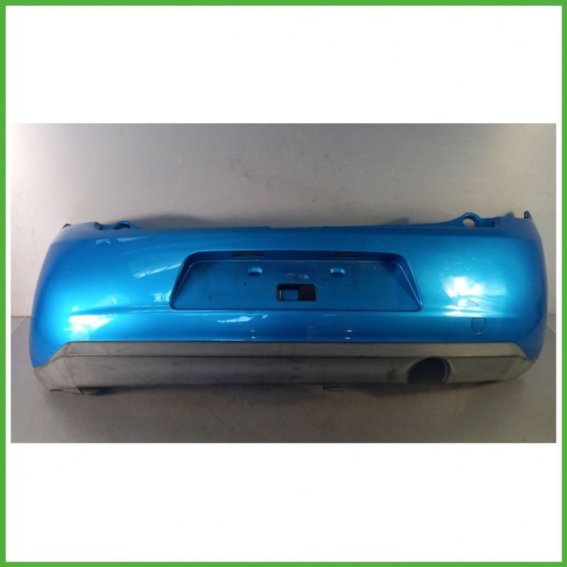 Paraurti Posteriore CITROEN C3 A51 Berlina KGW BLEU BELLE-ILE 7410KY 2009 2013 Originale Usato