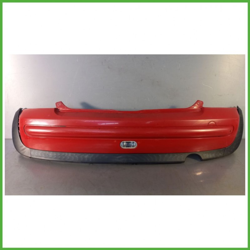 Paraurti Posteriore MINI MINI R50/R53 Berlina ROSSO/BIANCO CHILI RED 851 51127127954 2001 2006 Originale Usato