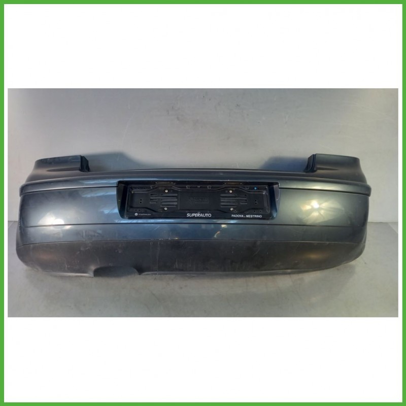 Paraurti Posteriore VOLKSWAGEN POLO 9N Berlina GRIGIO SCURO F8 C7V 6Q6807417KGRU 2005 2009 Originale Usato
